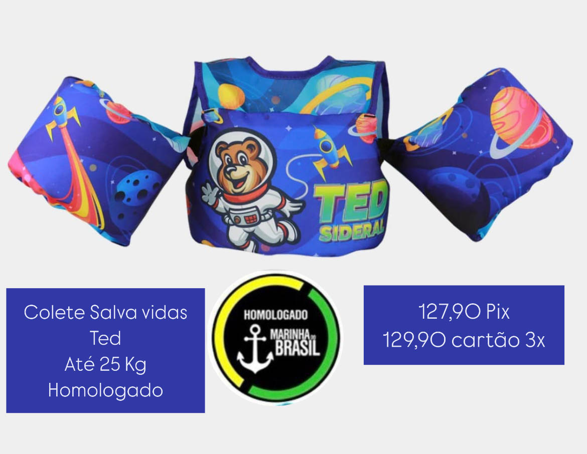Colete Salva-Vidas Infantil - Imagem 6
